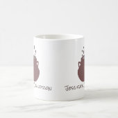 heksenmeisje vriendin cadeau op maat koffiemok (Center)