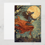 Heksenmiddernachtvlucht Kaart (Voorkant / Achterkant)