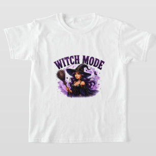 ✨ Heksenmodus Geactiveerd Halloween Zegging 🧙 T-shirt