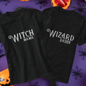 Heksenmoeder Halloween Matching Wit T-shirt