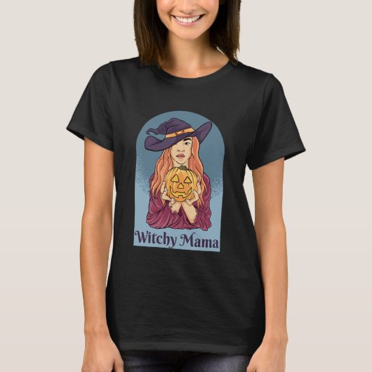 Heksenmoeder - Halloween T-shirt (Voorkant)