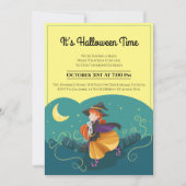 Heksenmonster Mash Halloween-feest Kaart (Voorkant)