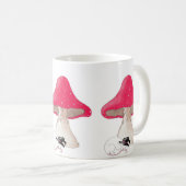 Heksenmuis slapen onder paddestoel Mok (Voorkant rechts)