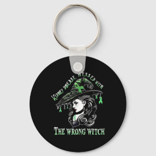 Heksennierziekte verstopt met de verkeerde heks sleutelhanger