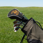 Heksenontwerp voor gamers Halloween-gaming Golfheadcover (Insitu)