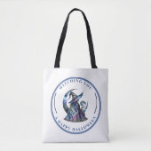 Heksenontwerp: Witching You a Happy Halloween Tote Bag (Voorkant)