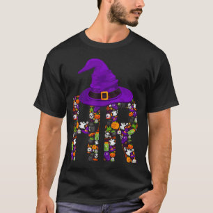 Heksenpak HR Human Resources Pompoen Halloween Kos T-shirt