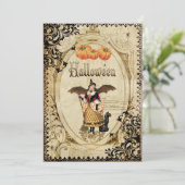  heksenpartij kaart (Staand voorkant)