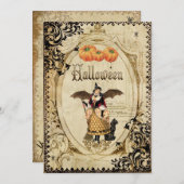  heksenpartij kaart (Voorkant / Achterkant)