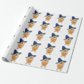 Heksenpompierhond Cadeaupapier (Uitgerold)
