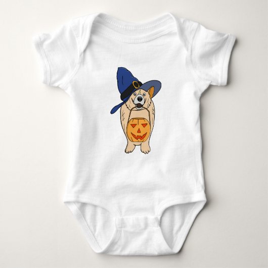 Heksenpompierhond Romper (Voorkant)
