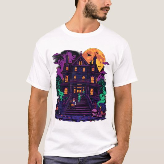 Heksenpompoen Clipar T-shirt (Voorkant)
