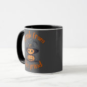 Heksenpompoen koffiemok mok (Voorkant links)
