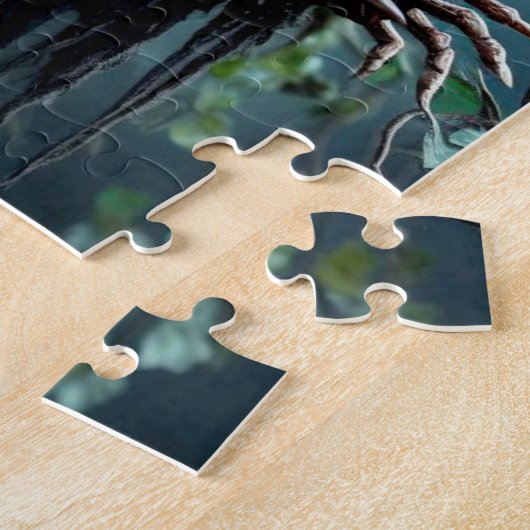 heksenpuzzel legpuzzel (Zijkant)