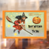  heksenraamsluiting raamsticker (Vel 2)