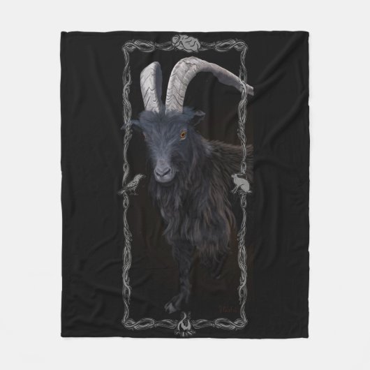 heksensabbat fleece deken (Voorkant)