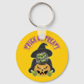 heksenschedel sleutelhanger (Voorkant)