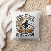 Heksenshirt uit de oude doos Heks Halloween-ontwer Kussen (Deken)