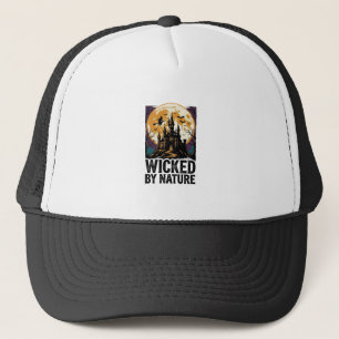 Heksenshirt uit het verleden Spookachtig Kasteel H Trucker Pet