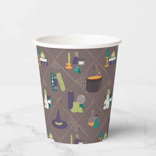 Heksenspreuk levert Halloween Papieren Bekers (Voorkant)