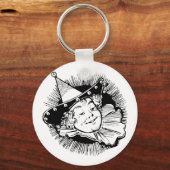 Heksensprong Oz, Vrouw Munchkin Portret Sleutelhanger (Voorkant)