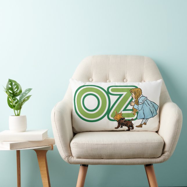 Heksensprong uit de Wizard of Oz Dorothy Toto met  Kussen (Stoel)