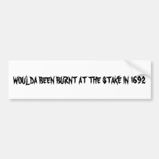 HEKSENSTICKER BUMPERSTICKER