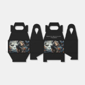 Heksenthema Gepersonaliseerde Halloween Party Bedankdoosjes (Uitgevouwen)