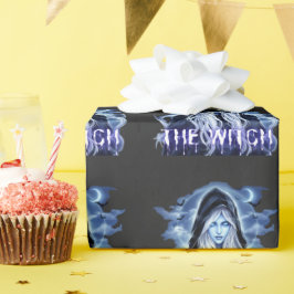 Heksenthema Halloween Cadeaupapier