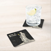 Heksenthema Halloween Party Cocktail Menu Kartonnen Onderzetters (Insitu)