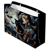 Heksenthema Halloweenfeest Groot Cadeauzakje (Achterkant Gekanteld)