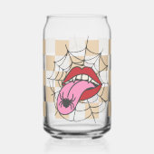 Heksentong Halloween Mok, Herfst Halloween Gift Blikvorm Glas (Voorkant)