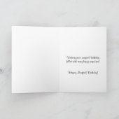 Heksentovenaar Magische Verjaardag Kaart (Binnen)