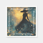 Heksenuur Halloween feest Servet (Voorkant)