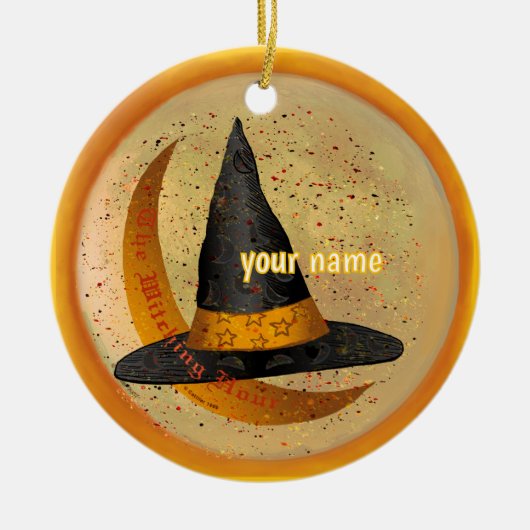 Heksenuur Heks ornament (Voorkant)