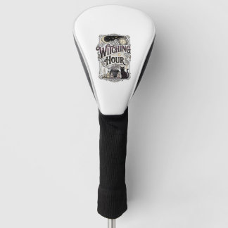 Heksenuur Vintage Gravure Hekserig Ontwerp_1 Golfheadcover