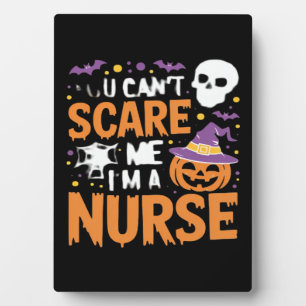 Heksenverpleegster Halloween Grappig Verplegen Ess Fotoplaat