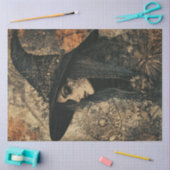 heksenvrouw  tissuepapier (Craft)