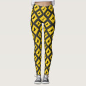 Heksenwaarschuwing Halloween Leggings (Voorkant)