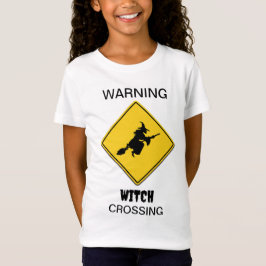 Heksenwaarschuwing Halloween T-shirt