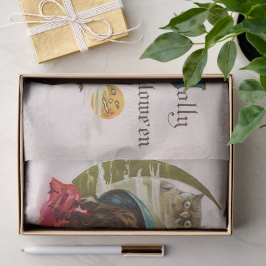  heksenweefsel Halloween Tissuepapier (Geschenk)