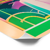 Heksenweg naar het stadspark? Ken Gage Fantasy Perfect Poster (Hoek)