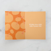 Heksenwolf's Halloween Wensen Feestdagen Kaart (Binnen)