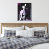 HEKSERIG CANVAS AFDRUK (Insitu (Slaapkamer))
