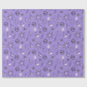 Hekserig Occulte Symbolen Patroon - Mystiek Magisc Cadeaupapier (Vlak)