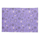 Hekserig Occulte Symbolen Patroon - Mystiek Magisc Kussensloop (Achterkant)