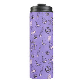 Hekserig Occulte Symbolen Patroon - Mystiek Magisc Thermosbeker