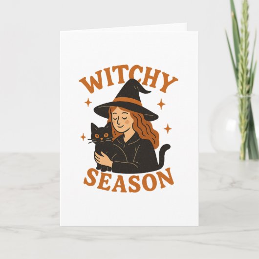 Hekserig seizoen kaart (Voorkant)