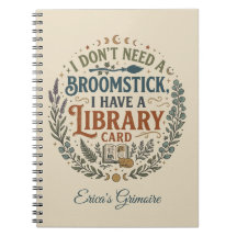 Hekserige Bibliothecaris Bibliotheekkaart Boeklief