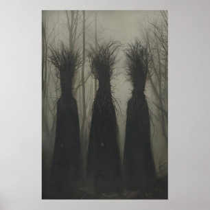 Hekserige Donkere Cottagecore Gotische Wicca Occul Poster
